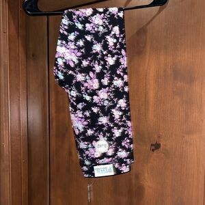 Pink Victoria’s Secret Floral Leggings